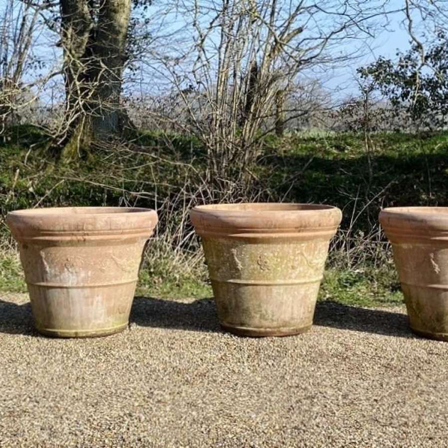 Very Large Terracotta Planters