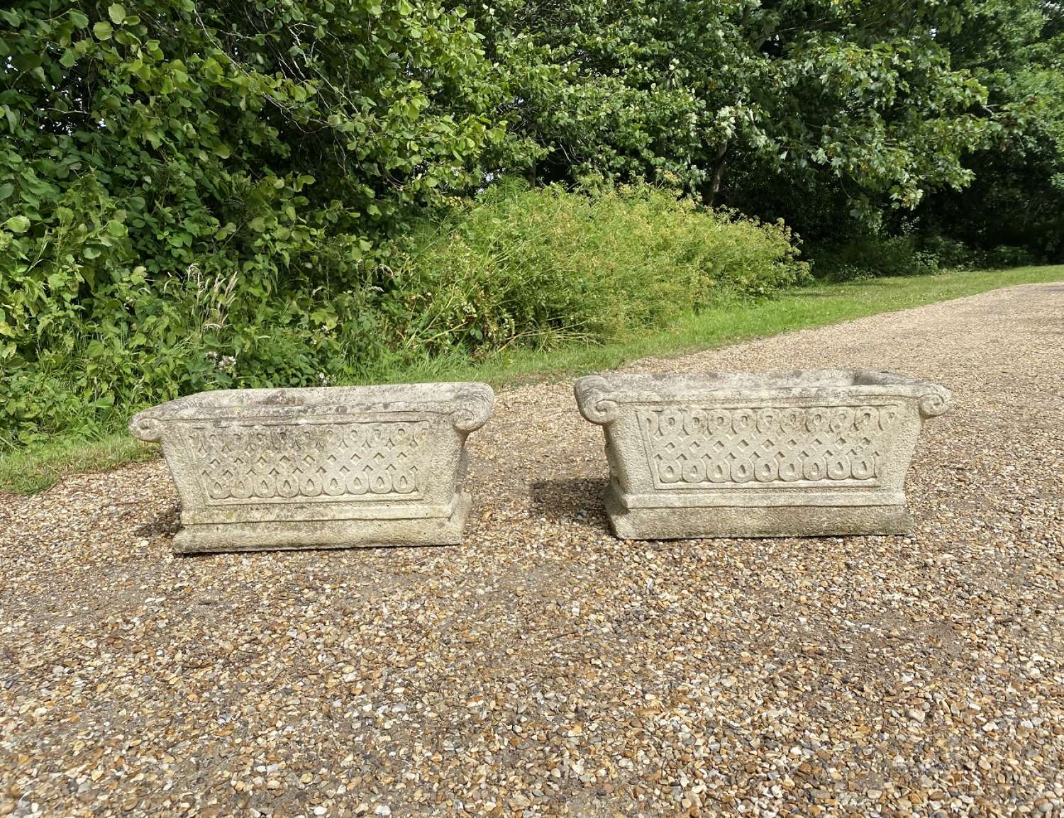 Pair of Cotswold Troughs