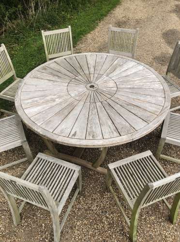 Silvered Seating Set