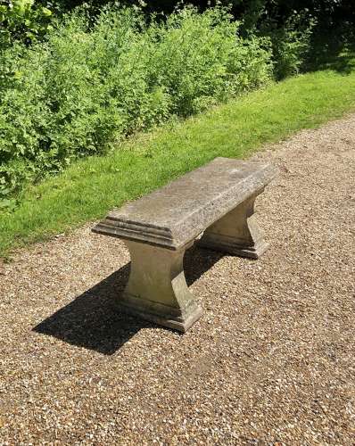 Simple Stone Bench