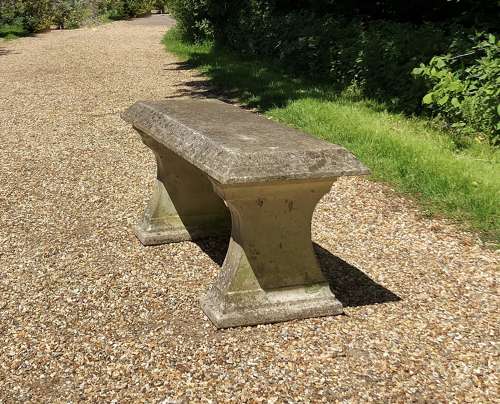 Simple Stone Bench