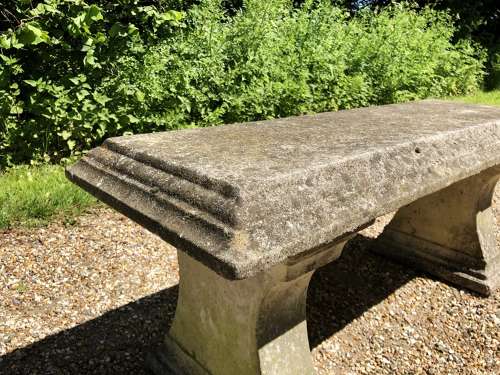 Simple Stone Bench