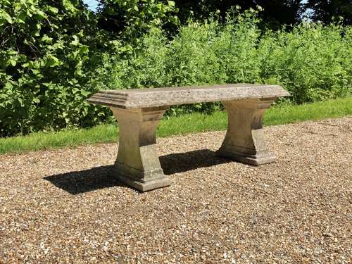 Simple Stone Bench