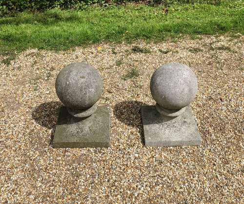 Pair of Ball Finials