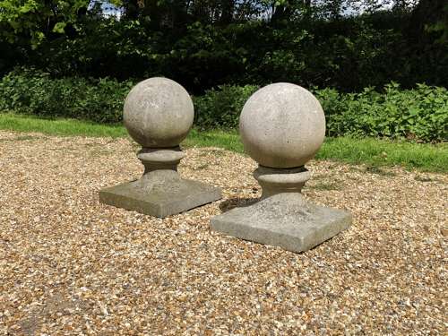 Pair of Ball Finials