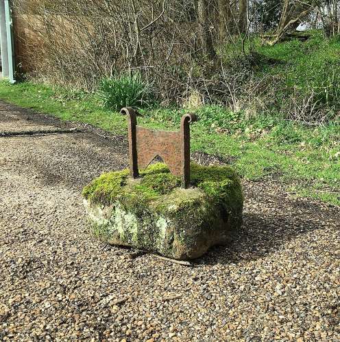 Small Mossy Boot Scraper