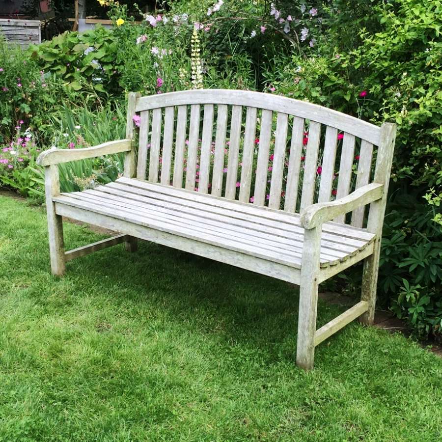 Arched-Back Bench