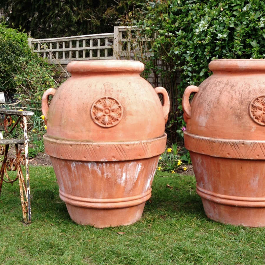 Large Terracotta Jars