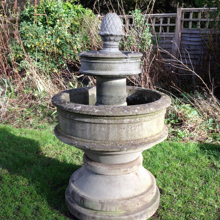 Two-Tiered Fountain
