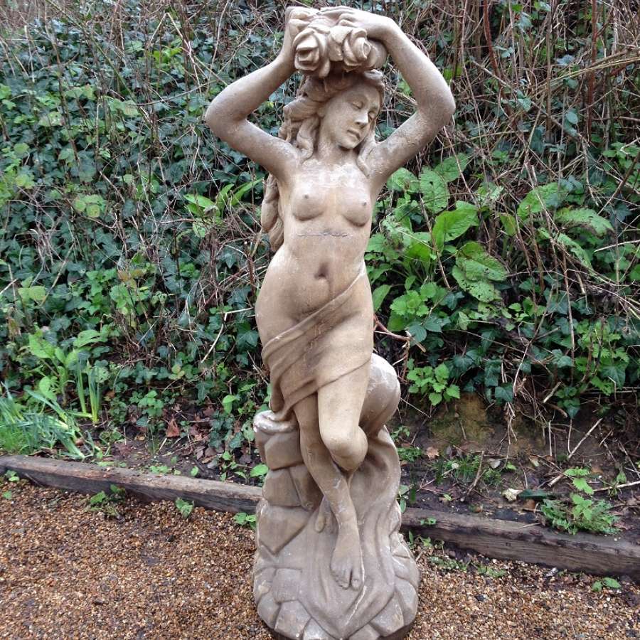 Statue of a Nude Maiden