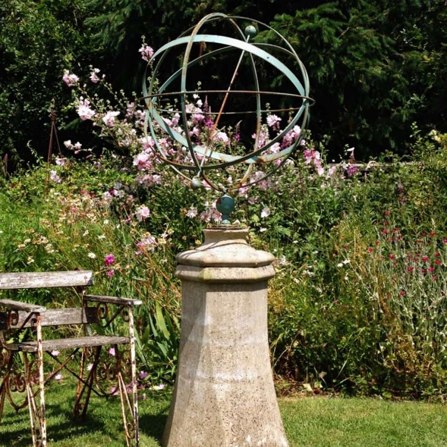 Large Armillary Sphere and Base
