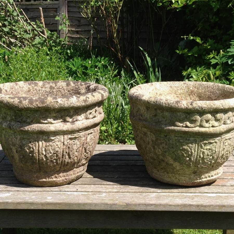 Pair of Vintage Pots