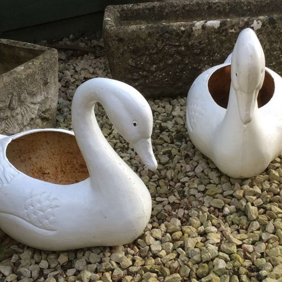 Pair of Iron Swans