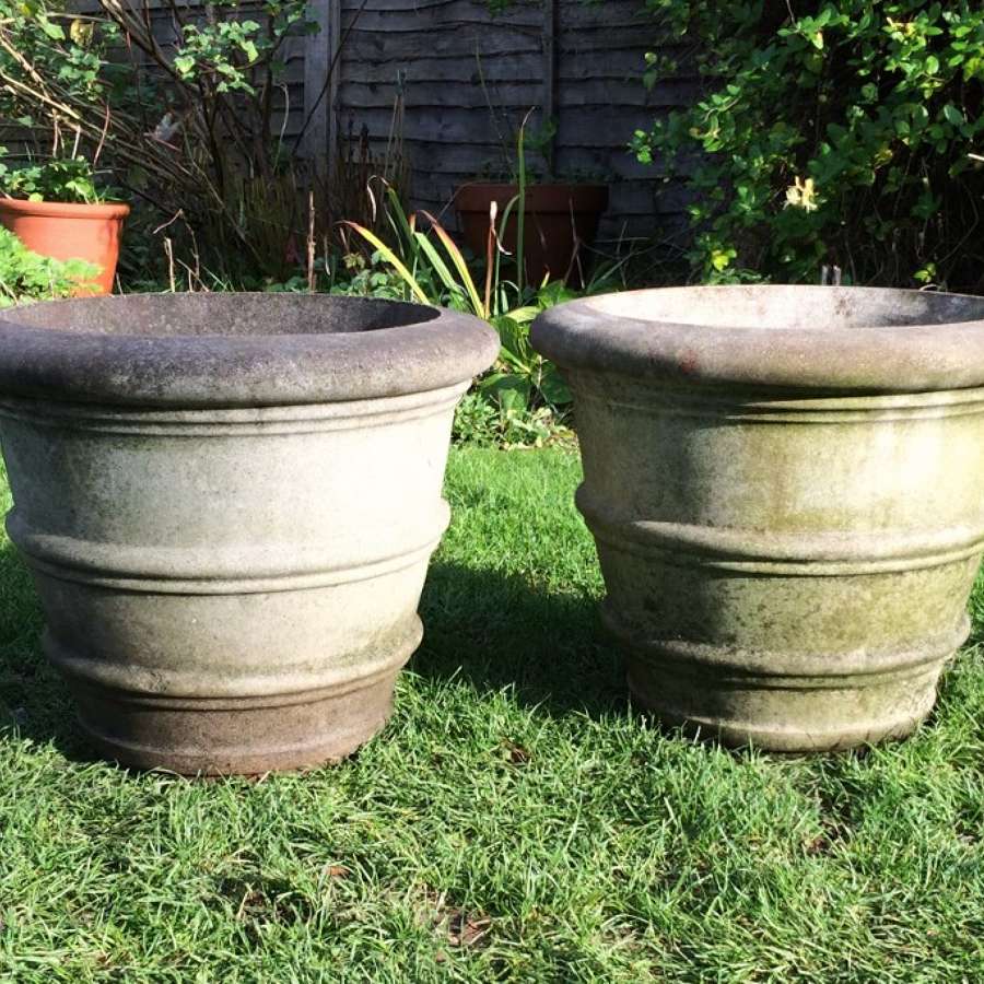 Pair of Small Garden Planters