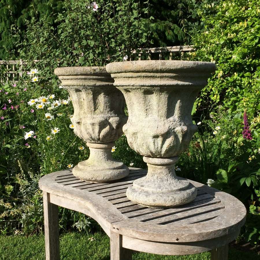 Pair of Garden Vases