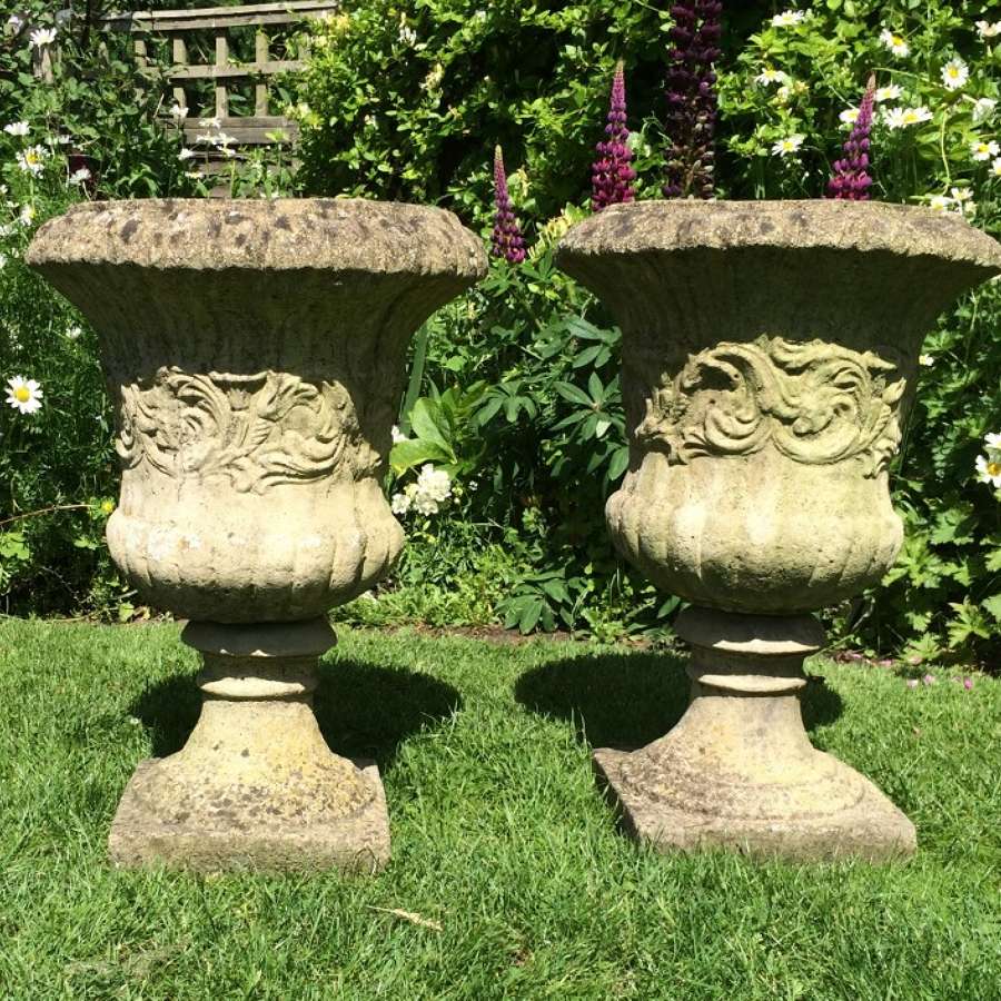 Pair of Decorative Urns