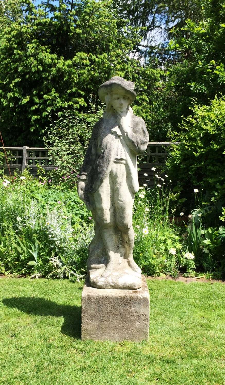 Large Statue of a French Figure