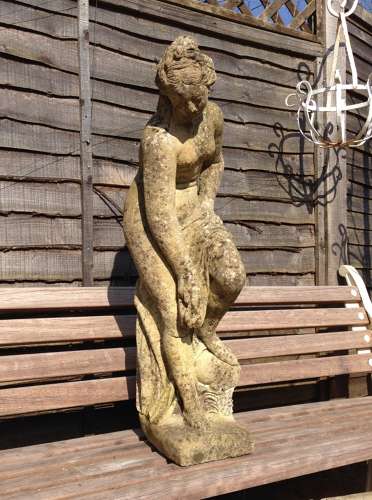 Statue of Figure Bathing