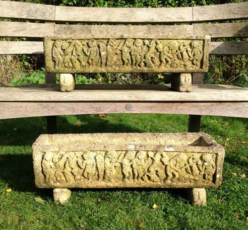 Pair of Decorative Troughs