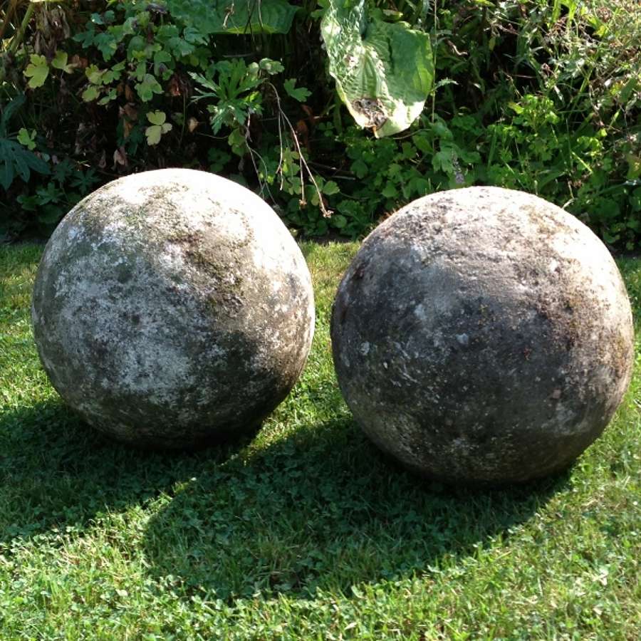 Pair of Stone Balls