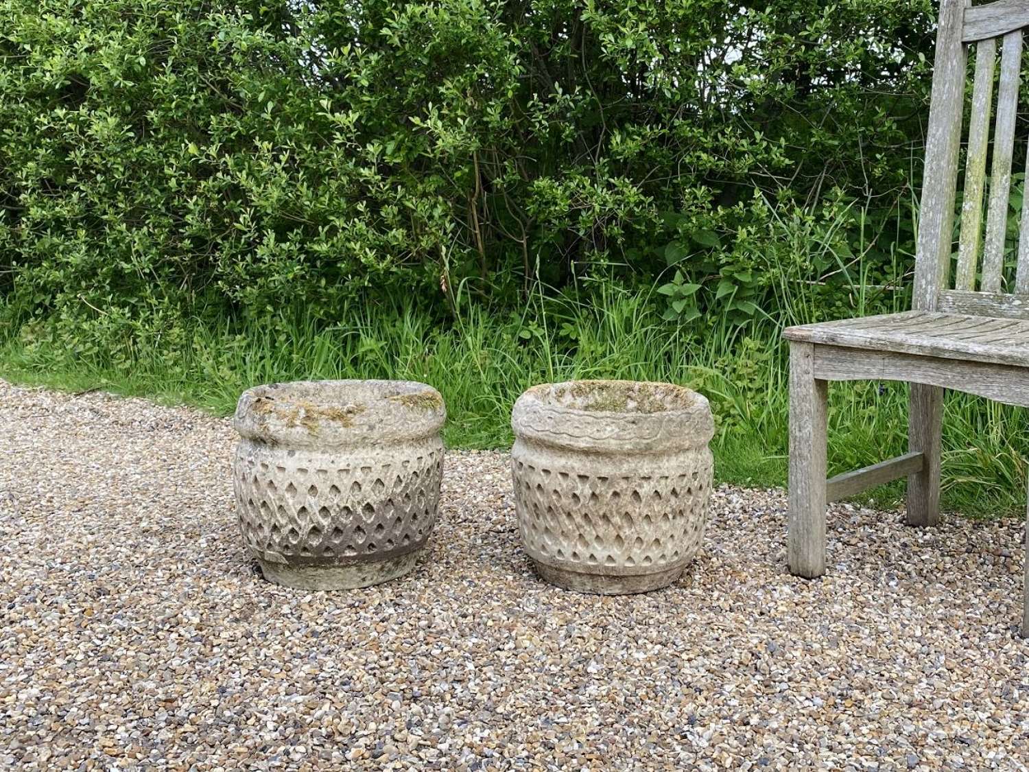 Pair of Small Cotswold Planters