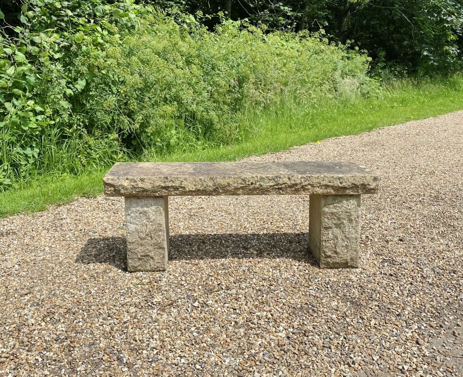 Small Stone Bench