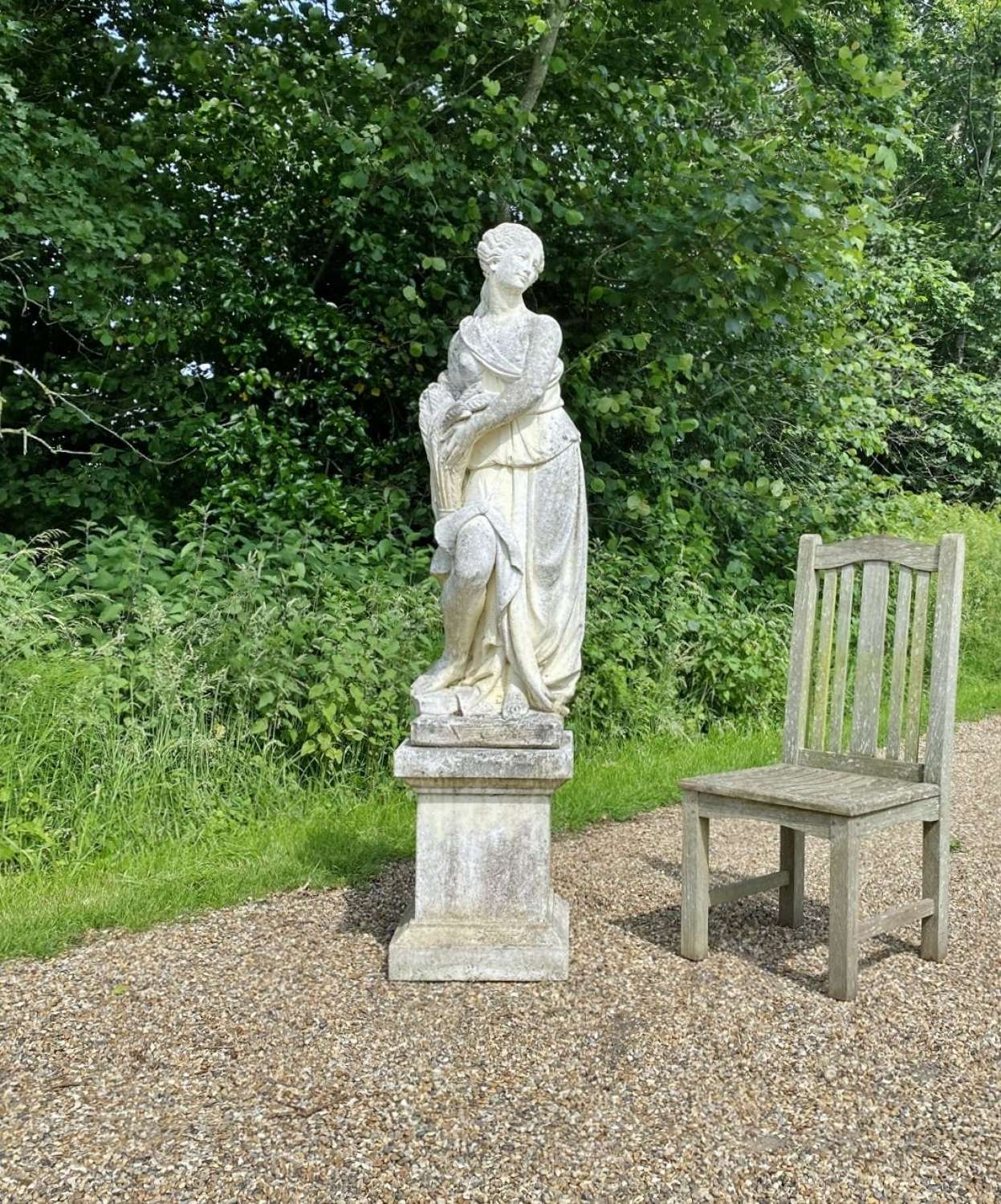 Maiden with Pedestal