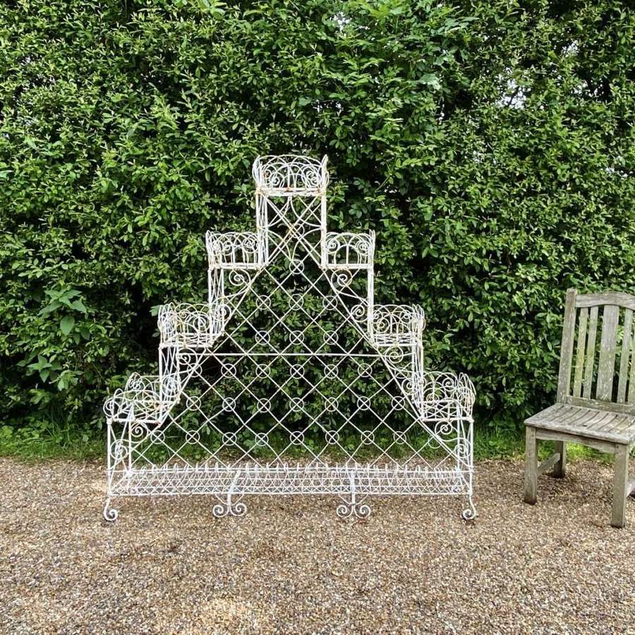 Large Wirework Plant Stand