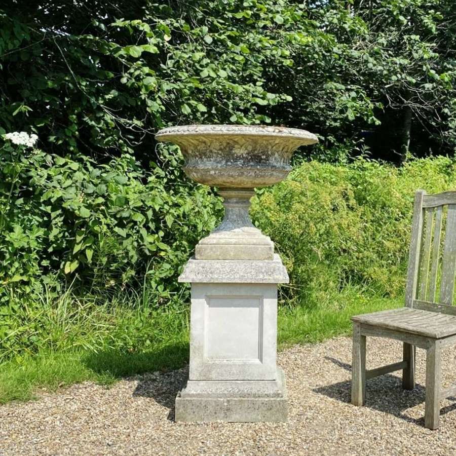 Large Eastwell Urn and Pedestal