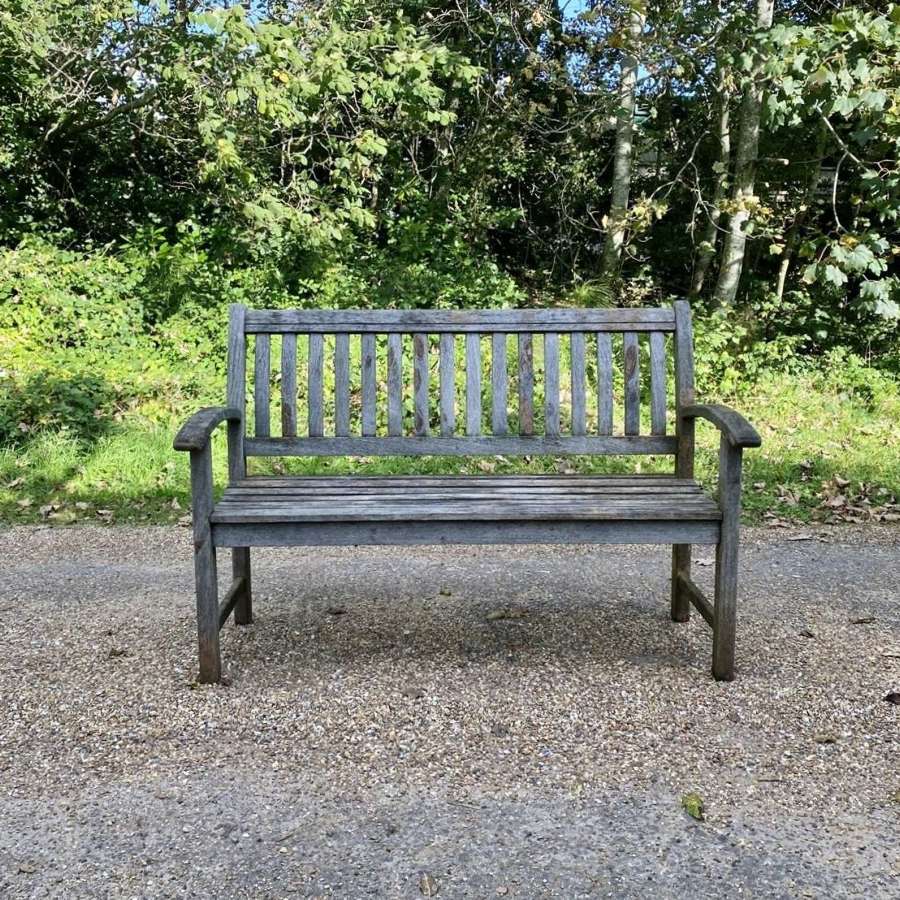 Bench with Curved Arms