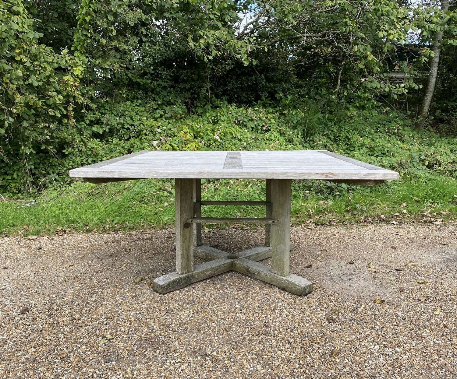 Square Garden Table for 8 Chairs