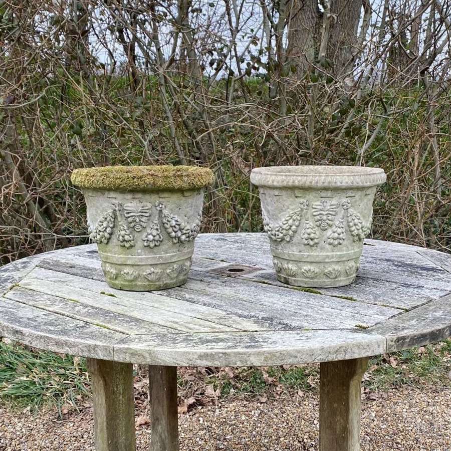 Pair of Small Decorative Planters