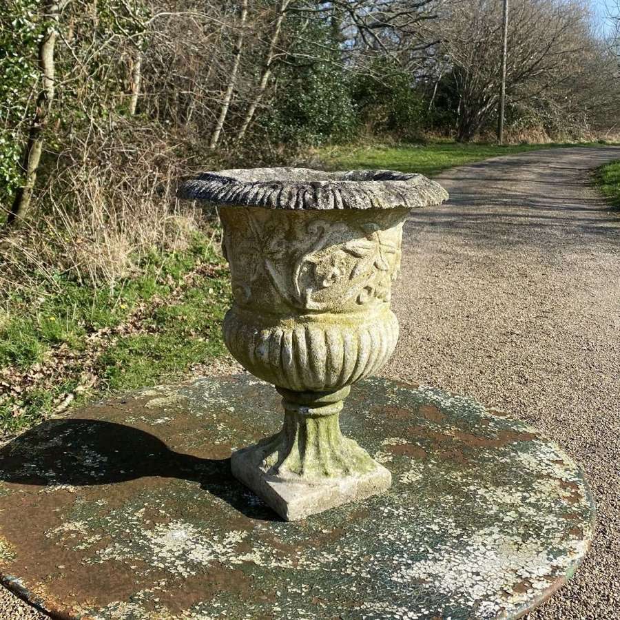Small Floral Urn