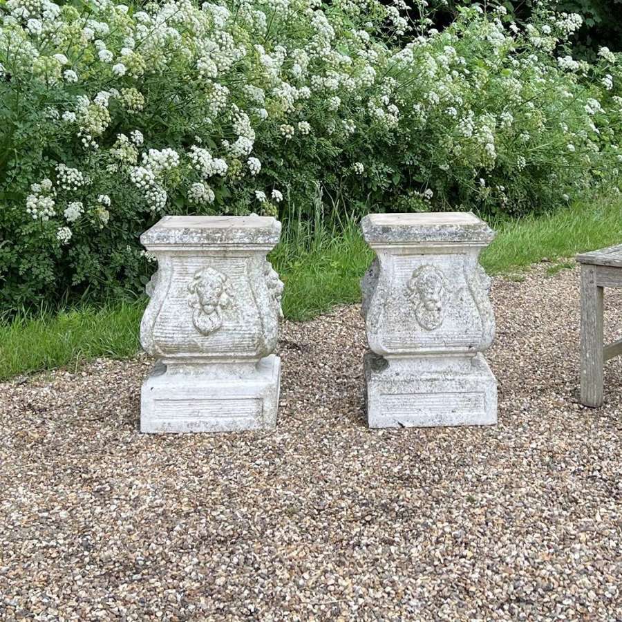 Pair of Italian Pedestals
