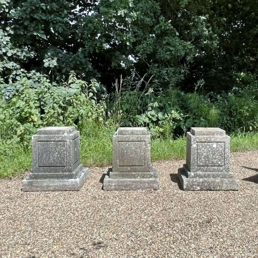 Portland Stone Pedestals
