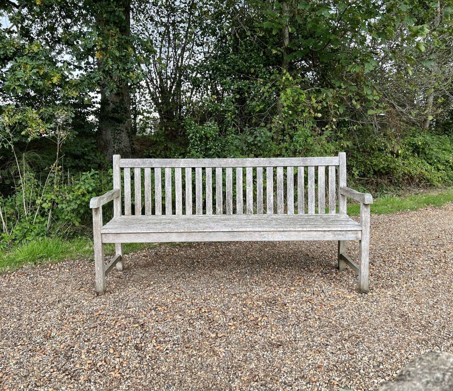 Silvered 6ft Bench