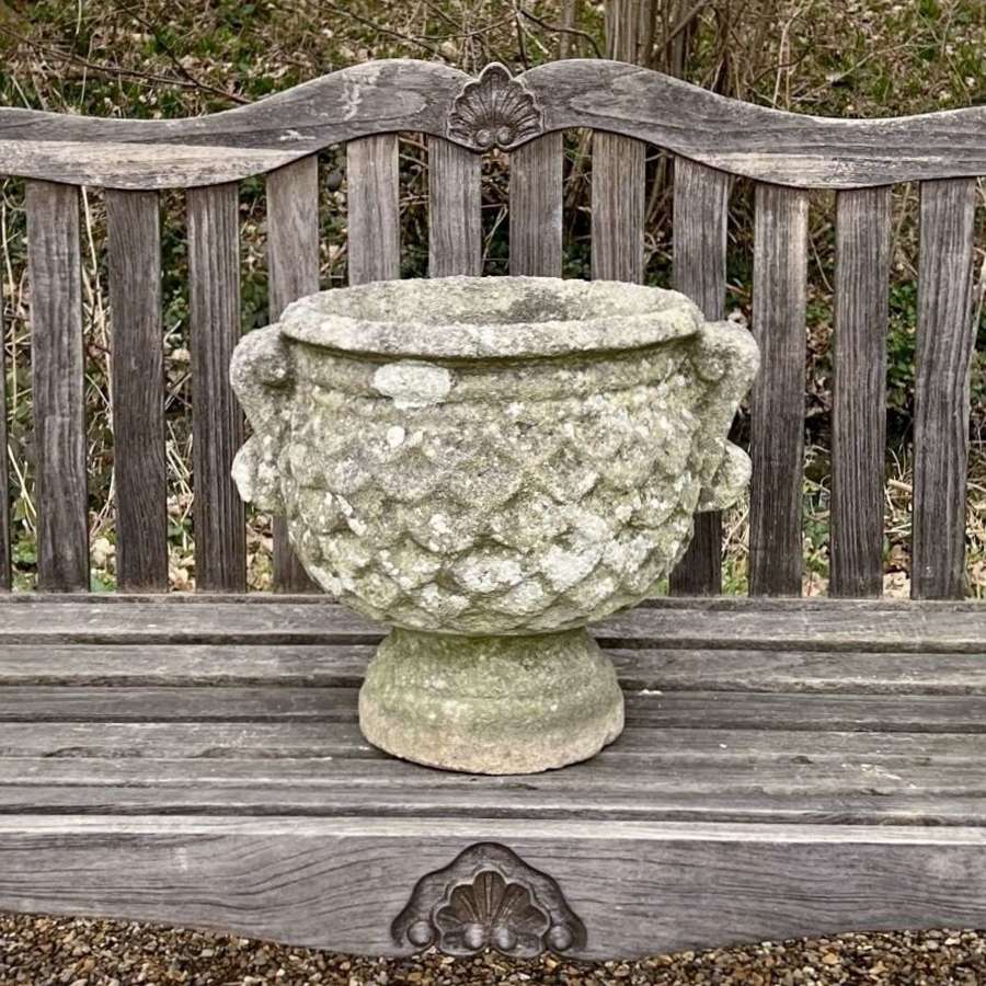 Mid-Century Handled Urn