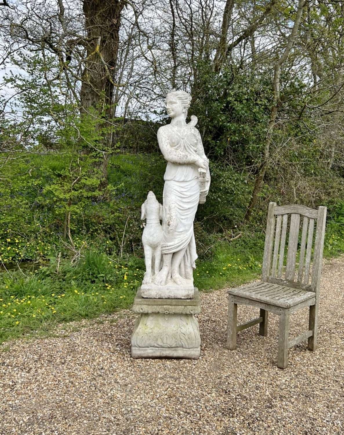 Diana and Pedestal