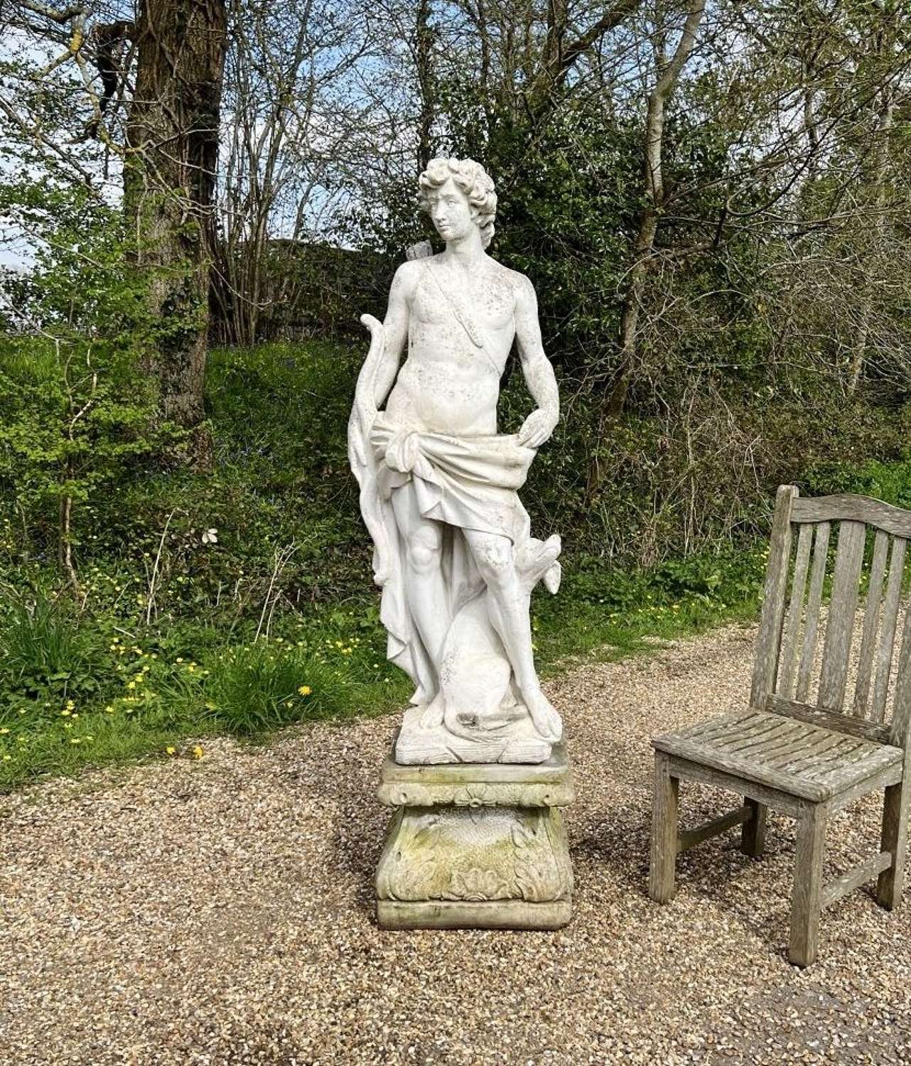 Apollo and Pedestal