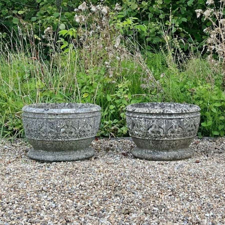 Pair of Nouveau Bowls