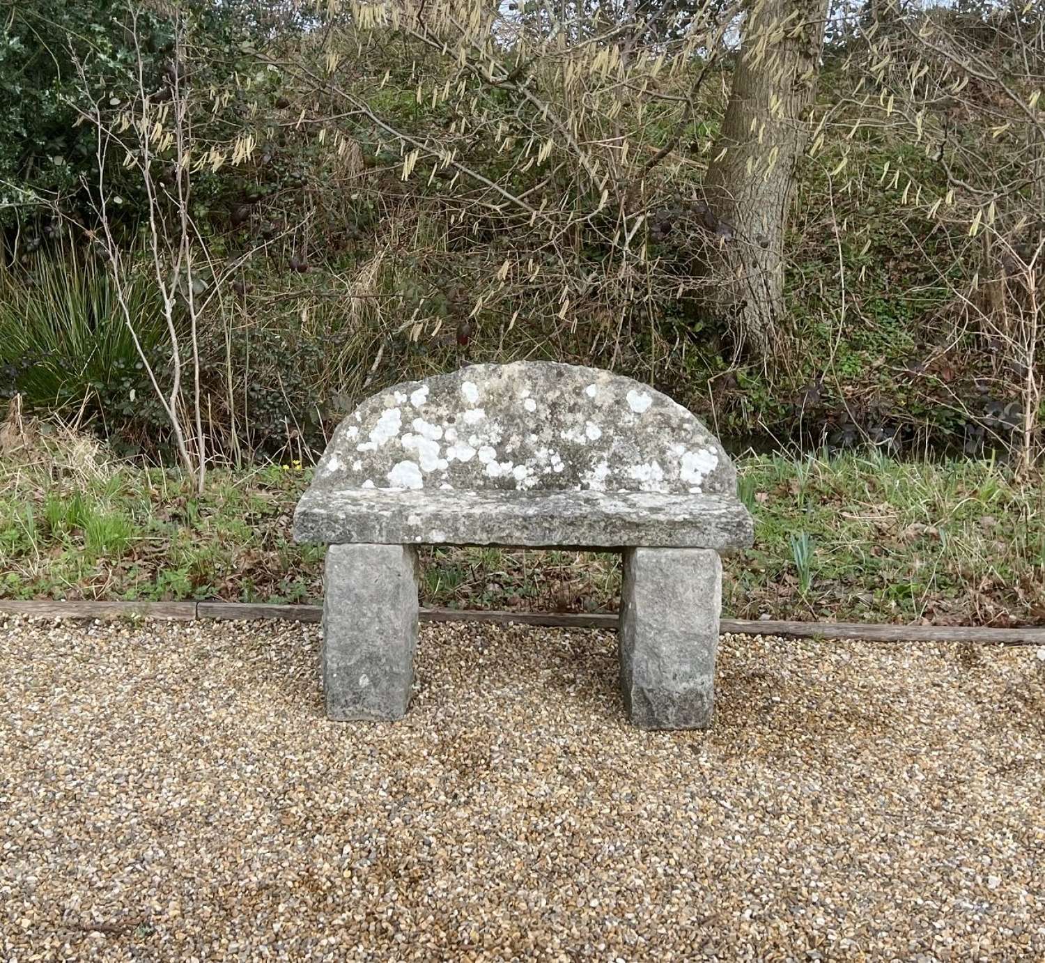 Small Purbeck Stone Bench