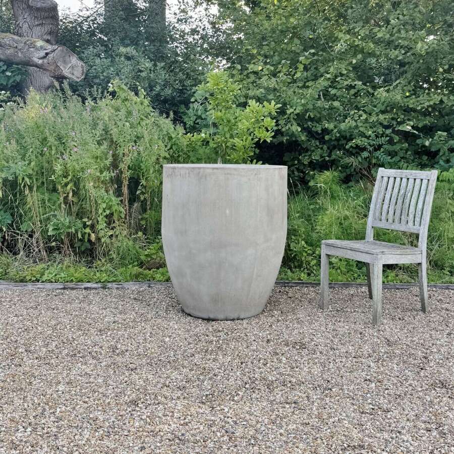 Very Large Faux Stone Planter