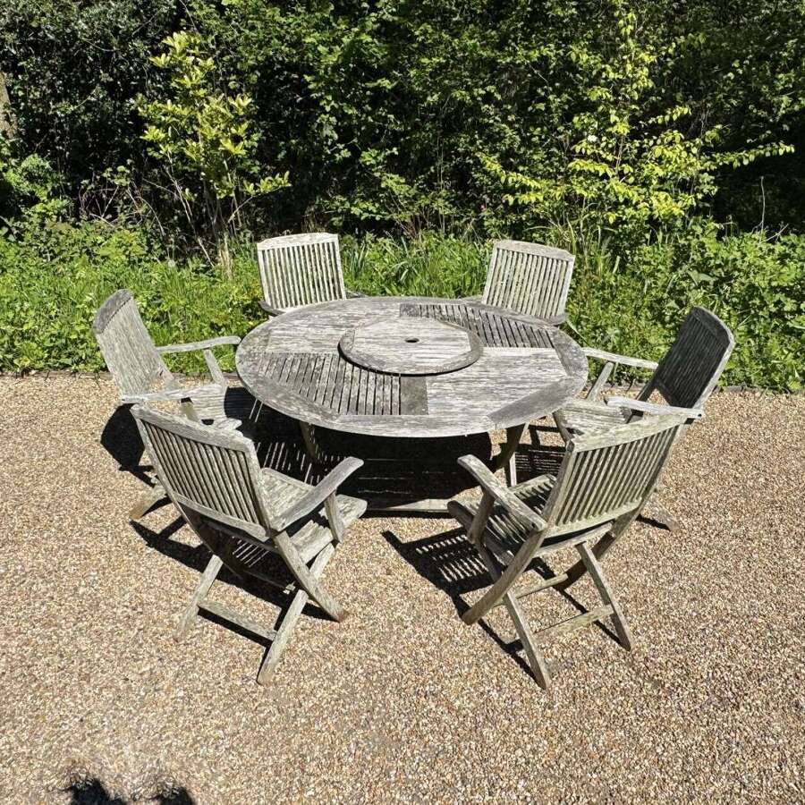 Alexander Rose Circular Folding Seating Set