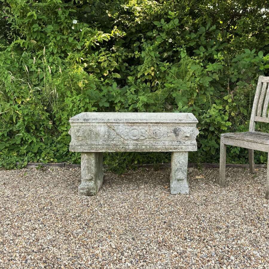 Lion Trough with Legs